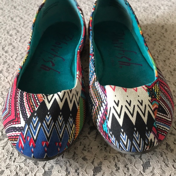 ❗️SOLD❗️Colorful Ballet Flats - Picture 4 of 4